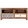 vidaXL TV-Schrank 90x30x40 cm Massivholz Akazie