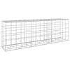 vidaXL Gabione mit 5 mm Draht und 10x10 cm Maschen 150x30x50 cm