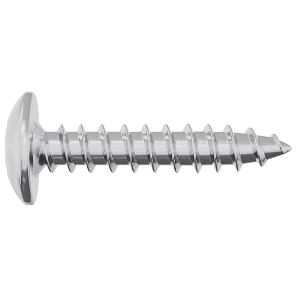 vidaXL Selbstschneidender Nagel 12 pcs Zink-beschichtet 4 x 20 mm