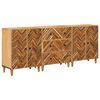 vidaXL Stauraumschr&auml;nke 3 stk. 60 x 33,5 x 75 cm Massivholz Mango