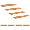 vidaXL Treppenstufen 8 stk. 110 x 25 x 2 cm Hellbraun Massivholz Buche