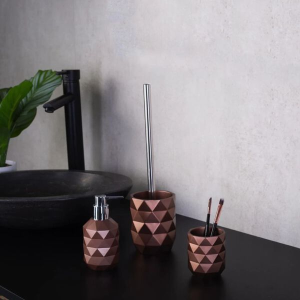 RIDDER Seifenspender Joyce Metallisch-Dunkelbraun 250 ml