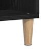 vidaXL Sideboard Schwarz Eichen-Optik 103,5 x 35 x 70 cm Holzwerkstoff