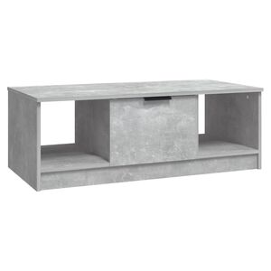 vidaXL Couchtisch Betongrau 102x50x36 cm Holzwerkstoff