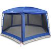 vidaXL Poolzelt mit abnehmbarem &Uuml;berzelt Netzw&auml;nden Azurblau 670x590cm