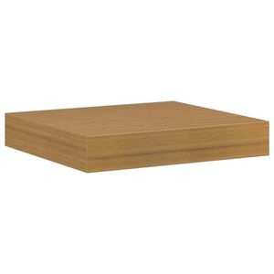 vidaXL Wandregal Wandhalterung Beige 23 x 23,5 x 3,8 cm Holzwerkstoff