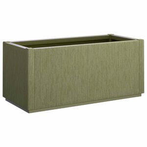 vidaXL Gartenblumenbox Gr&uuml;n 80 x 36 x 35 cm PP