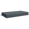 vidaXL Sitzkissen SOEST 100 % Polyester Blau 120 x 80 x 15 cm