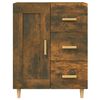 vidaXL Sideboard Räuchereiche 69,5x34x90 cm Holzwerkstoff