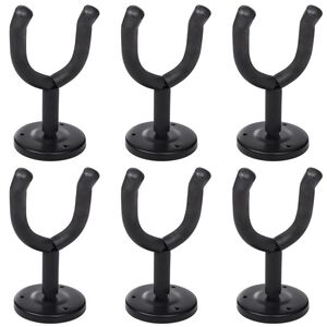 6xGitarrenwandhalter Stativ Wandhalterung H&auml;ngest&auml;nder