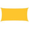 vidaXL Sonnensegel 160 g/m&sup2; Rechteckig Gelb 2x3,5 m HDPE