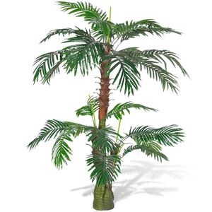 vidaXL K&uuml;nstliche Pflanze Cycas-Palme 150 cm