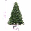 vidaXL Künstlicher Weihnachtsbaum mit 300 LEDs Grün 180 cm PE und PVC