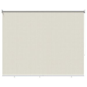vidaXL Au&szlig;enrollo 145 (B) x 140 (H) cm Cremewei&szlig;