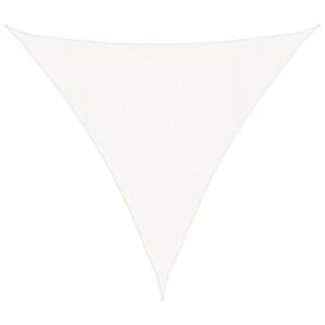 vidaXL Sonnensegel 160 g/m&sup2; Wei&szlig; 4,5x4,5x4,5 m HDPE