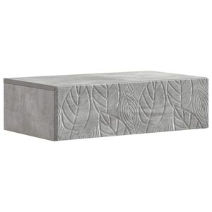vidaXL Wandmontierter Beistelltisch 59 x 34,5 x 17 cm Holzwerkstoff