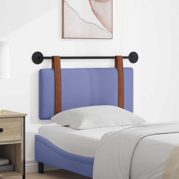 vidaXL H&auml;ngevorderseite Uni Jeans blau 90 x 55 x 5 cm Antikes PU