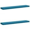 vidaXL 2-teilige Bankkissen VUGHT 2 stk. 100 % Polyester Himmelblau