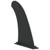vidaXL SUP Fin 3,5 x 18 x 21,5 cm Nylon Schwarz