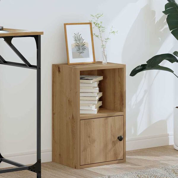 vidaXL Bücherregal Artisan-Eiche 31x24x52 cm Holzwerkstoff