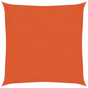 vidaXL Sonnensegel 160 g/m&sup2; Orange 2,5x2,5 m HDPE