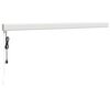vidaXL Markise Einziehbar Creme 4x3 m Stoff und Aluminium