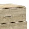 vidaXL Sideboard Sonoma-Eiche 60x39x80 cm Holzwerkstoff