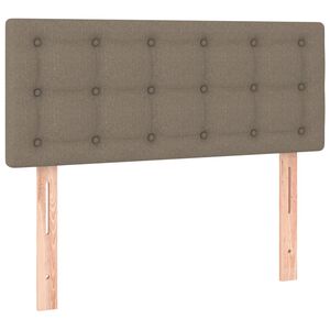 vidaXL Kopfteil Taupe 90x5x78/88 cm Stoff