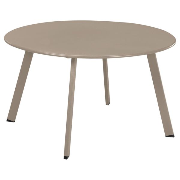 ProGarden Garten-Couchtisch 70x40 cm Matt-Taupe