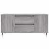 vidaXL Couchtisch Grau Sonoma 102x44,5x50 cm Holzwerkstoff