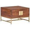 vidaXL Couchtisch Honigbraun 67x67x45 cm Akazie Massivholz