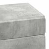vidaXL Badezimmer-Wandschrank TULUM Beton Grau 37 x 24,5 x 86 cm