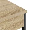 vidaXL Nachttisch 2 pcs Sonoma-Eiche 41 x 31 x 51 cm Holzwerkstoff