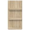 vidaXL Magazinregal Sonoma-Eiche 51 x 11 x 102 cm Holzwerkstoff