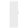 vidaXL K&uuml;chenwandschrank mit T&uuml;r Wei&szlig; 80 x 31 x 100 cm Holzwerkstoff