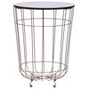 vidaXL Couchtisch Golden &Oslash; 40 cm