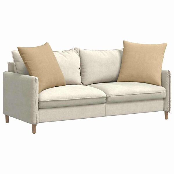 vidaXL Sofakissen 2 Stück Grau-Grün 80 x 80 cm Cordstoff