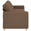 vidaXL 3-Sitzer-Sofa Braun 180 cm Stoff