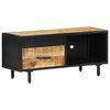vidaXL TV-Schrank 90x30x40 cm Raues Mangoholz