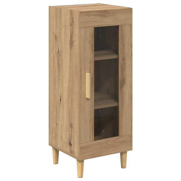 vidaXL Sideboard Artisan-Eiche 34,5 x 32,5 x 90 cm Holzwerkstoff