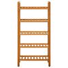 vidaXL Schuhregal mit 5 Etagen 50x27x100 cm Massivholz Eiche