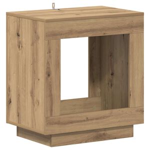 vidaXL Beistelltisch Artisan-Eiche 60 x 40 x 65 cm Holzwerkstoff