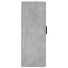 vidaXL Wandschrank Betongrau 69,5x34x90 cm