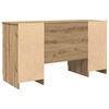 vidaXL Schreibtisch Artisan-Eiche 140 x 49 x 76 cm Holzwerkstoff