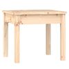 vidaXL Gartenbank 50x44x45 cm Massivholz Kiefer
