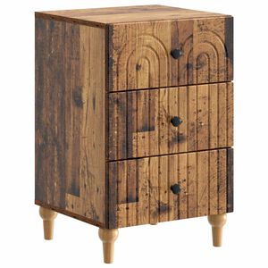vidaXL Nachttisch Altholz 43x 41 x 66,5 cm Holzwerkstoff
