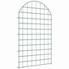 vidaXL Teichzaun Set 8 stk. 50 x 80 cm Stahl Gr&uuml;n