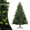 vidaXL Künstlicher Weihnachtsbaum Klappbar mit Ständer 150 cm