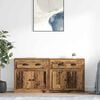 vidaXL Sideboards 2 pcs Altholz 70 x 35,5 x 67,5 cm Holzwerkstoff