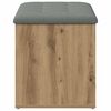 vidaXL Aufbewahrungsbank Artisan-Eiche 82 x 42 x 45 cm Holzwerkstoff